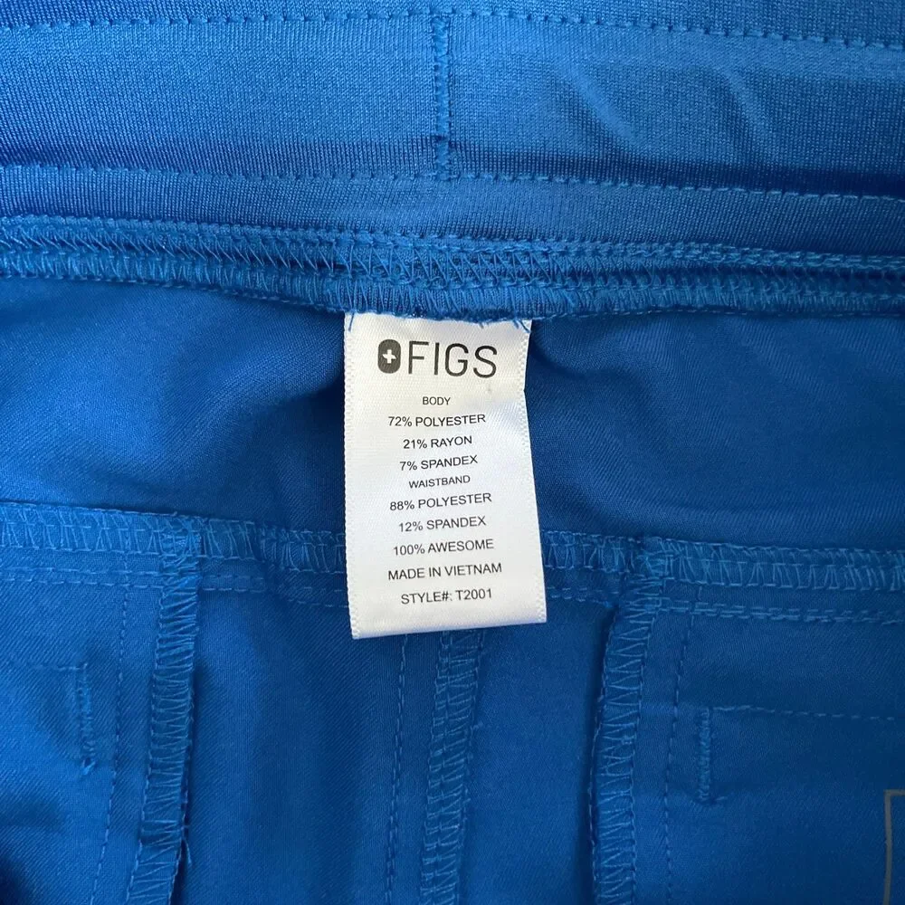 Figs Technical Collection Pants Mens Medium Scrub Drawstring Pockets Medical
